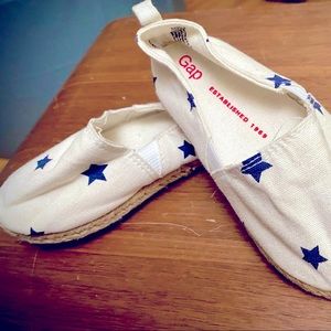 Toddler size 9, unisex, shoes - size 9- brand new, never worn, canvas, fabrics.